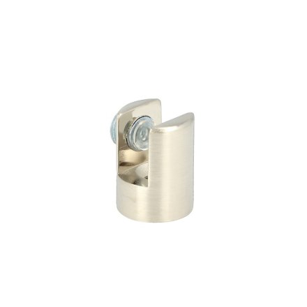 Glashyldeholder 6-10mm Glastykkelse - B�rstet St�l Finish