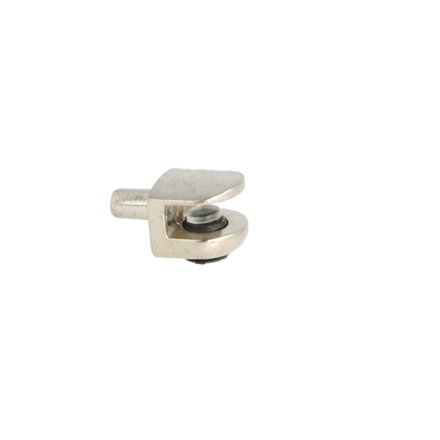 Glashyldeholder 5mm Glastykkelse - Forniklet
