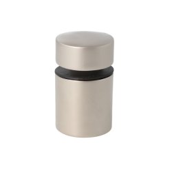 Glashyldeholder 4-24mm Glastykkelse - Mat Nikkel