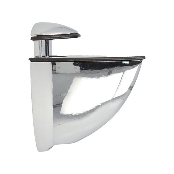 Glashyldeholder 4-10mm Glastykkelse - Forkromet