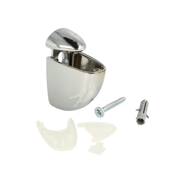 Glashyldeholder 4-24mm Glastykkelse - Forkromet