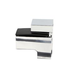 Glashyldeholder 4-19mm Glastykkelse - Forkromet