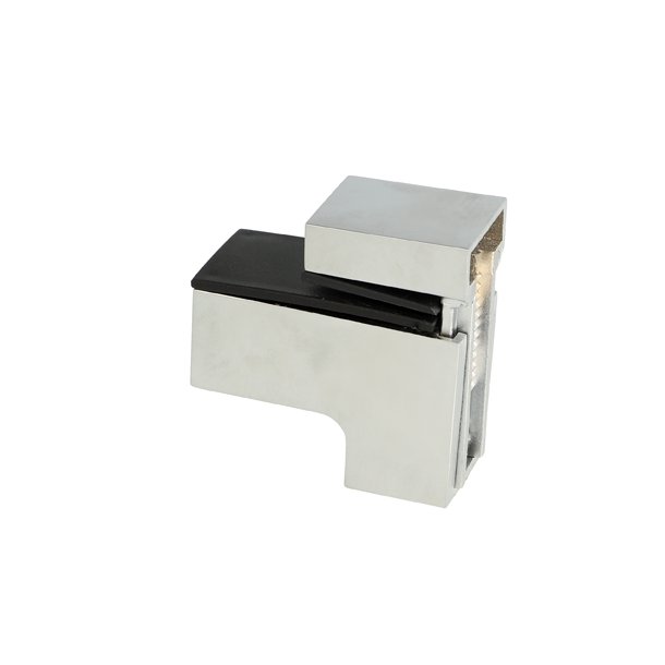 Glashyldeholder 4-19mm Glastykkelse - Aluminium Finish