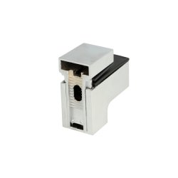 Glashyldeholder 4-19mm Glastykkelse - Aluminium Finish