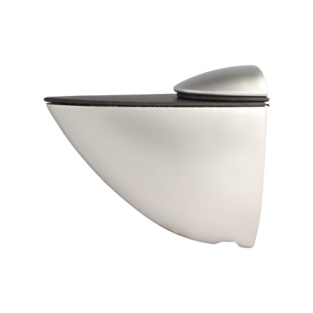 Glashyldeholder 4-19mm Glastykkelse - Aluminium Finish