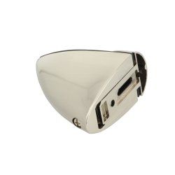 Glashyldeholder 4-40mm Glastykkelse - Rustfri Stl Look