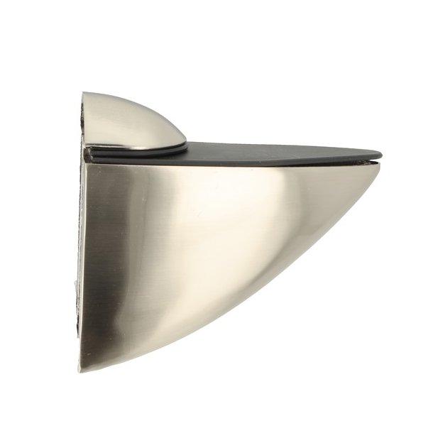 Glashyldeholder 4-40mm Glastykkelse - Rustfri Stl Look