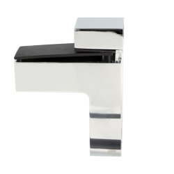 Glashyldeholder 4-40mm Glastykkelse - Forkromet