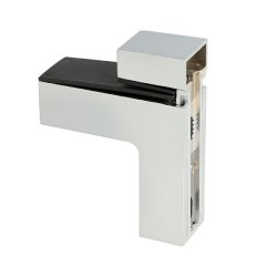 Glashyldeholder 4-40mm Glastykkelse - Aluminium Finish