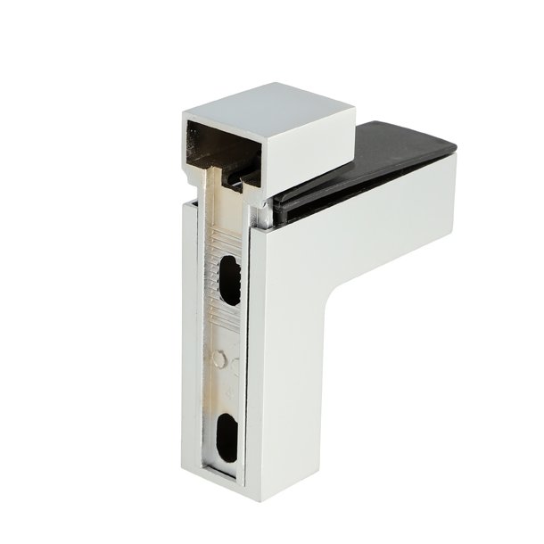 Glashyldeholder 4-40mm Glastykkelse - Aluminium Finish