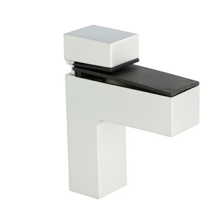 Glashyldeholder 4-40mm Glastykkelse - Aluminium Finish