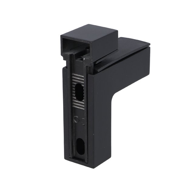 Glashyldeholder 4-40mm Glastykkelse - Sort Finish