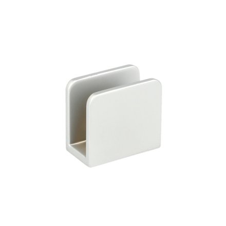 Glashyldeholder 4-8mm Glastykkelse - Mat Finish