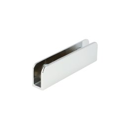 Glashyldeholder 4-8mm Glastykkelse - Forkromet Finish