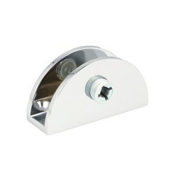 Glashyldeholder 4-8mm Glastykkelse - Forkromet