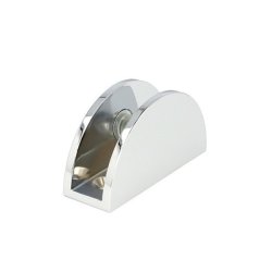 Glashyldeholder 4-8mm Glastykkelse - Forkromet