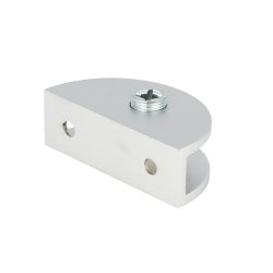 Glashyldeholder 4-8mm Glastykkelse - Aluminium Finish