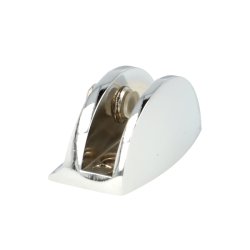 Glashyldeholder 4-5mm Glastykkelse - Krom Finish