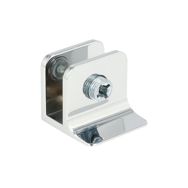 Glashyldeholder 4-8mm Glastykkelse - Forkromet