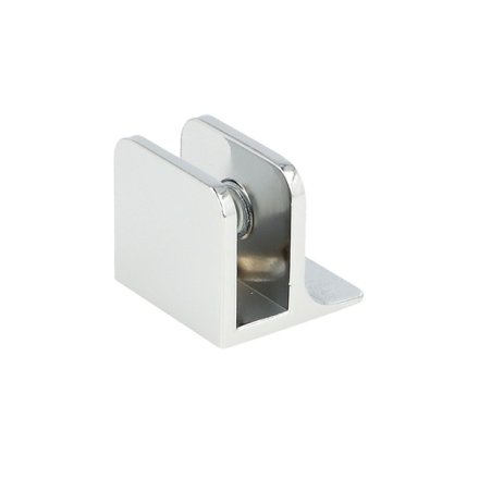 Glashyldeholder 4-8mm Glastykkelse - Forkromet