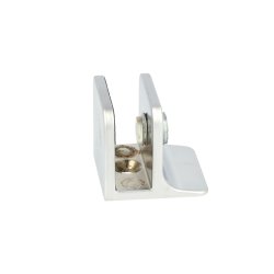 Glashyldeholder 4-8mm Glastykkelse - Aluminium Finish