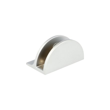Glashyldeholder 4-8mm Glastykkelse - Aluminium Finish