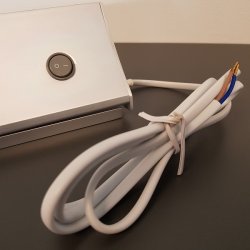 Glashylde med Indbygget LED Lys - 500 mm