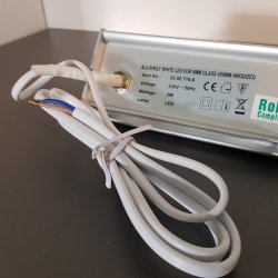 Glashylde med Indbygget LED Lys - 500 mm