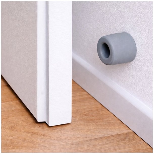 D�rstopper "Cricket" Gummi - �40x25mm - Gr�