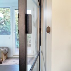 Selvklbende Drstopper/Knage "Macaron" - Matcha