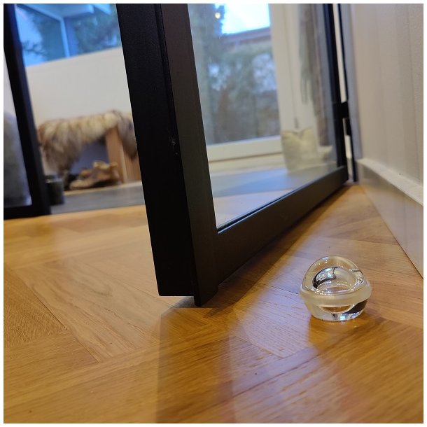 Selvklbende Drstopper "Cupcake" - Klar