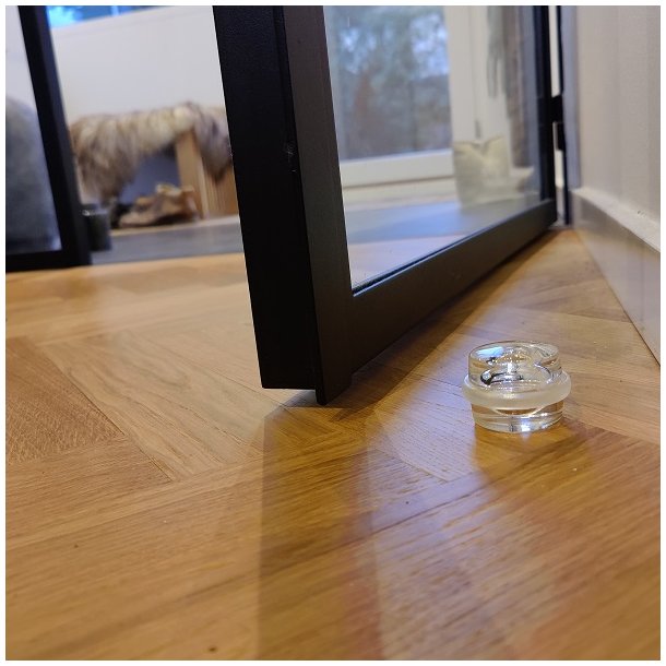 Selvklbende Drstopper "Crumpet" - Klar