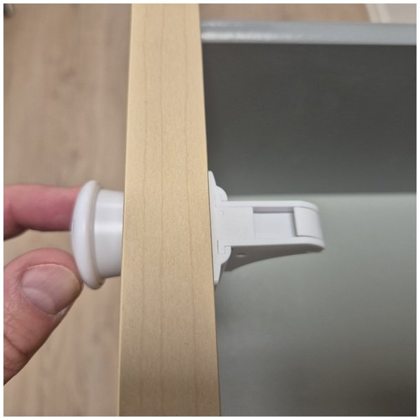 Magnetisk B�rnesikringsl�s "Kind" - 4 stk Pakke
