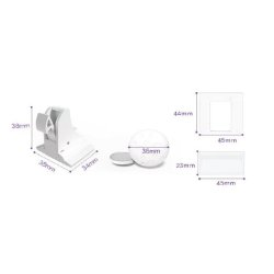 Magnetisk B�rnesikringsl�s "Kind" - 4 stk Pakke