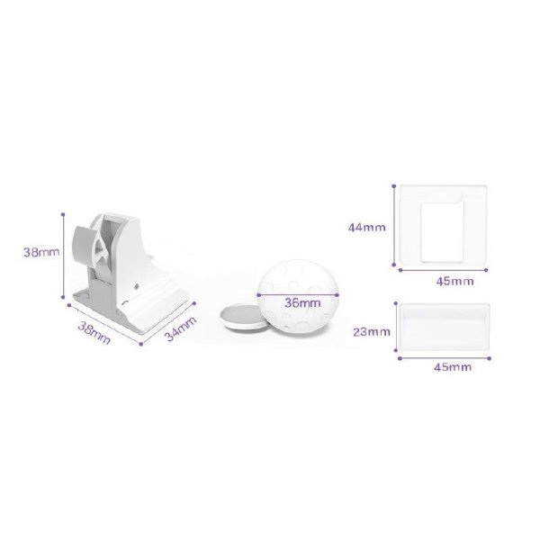 Magnetisk B�rnesikringsl�s "Kind" - 4 stk Pakke