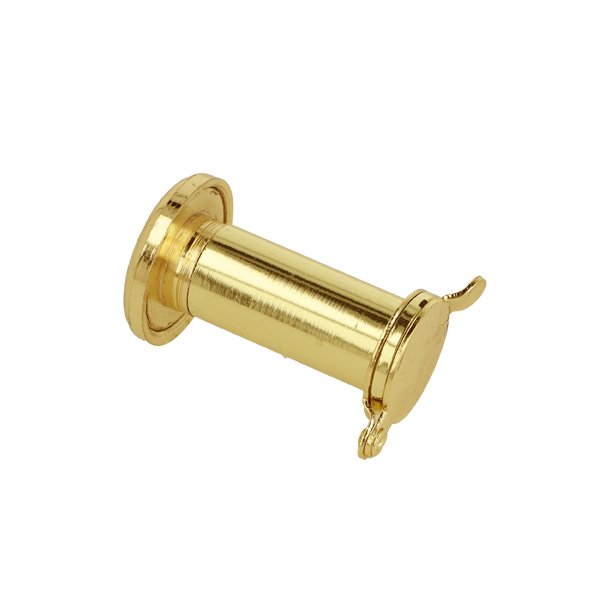 Drspion 14mm - Drtykkelse 35-60mm - Poleret Messing