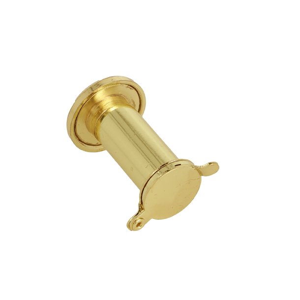 Drspion 14mm - Drtykkelse 35-60mm - Poleret Messing