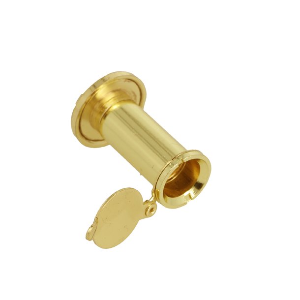 Drspion 14mm - Drtykkelse 35-60mm - Poleret Messing