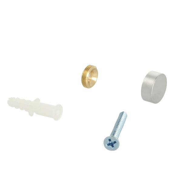 Spejlbeslag - 15mm - Mat Krom