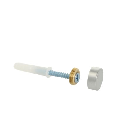 Spejlbeslag - �15mm - Mat Krom