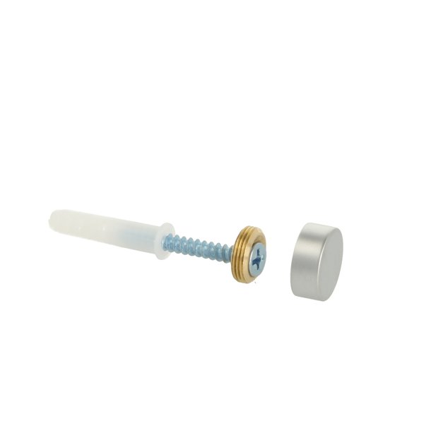 Spejlbeslag - 15mm - Mat Krom