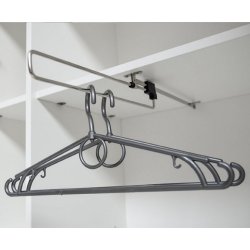 Udtrksbjlestang 300mm - Elforzinket/Sort