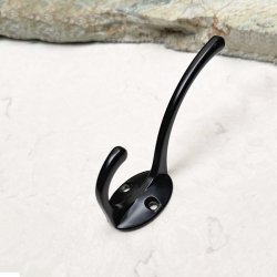 Knage "Beak" - Mat Sort - 2 Kroge