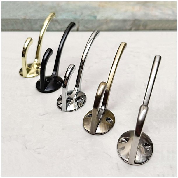 Knage "Beak" - Forkromet - 2 Kroge