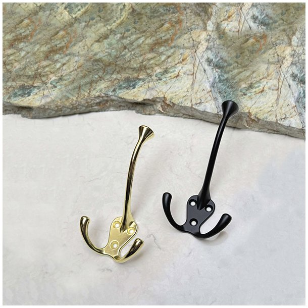 Knage "Gullet" - Messing - 3 Kroge