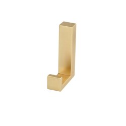 Knage "Facet" - B�rstet Messing - 1 Krog