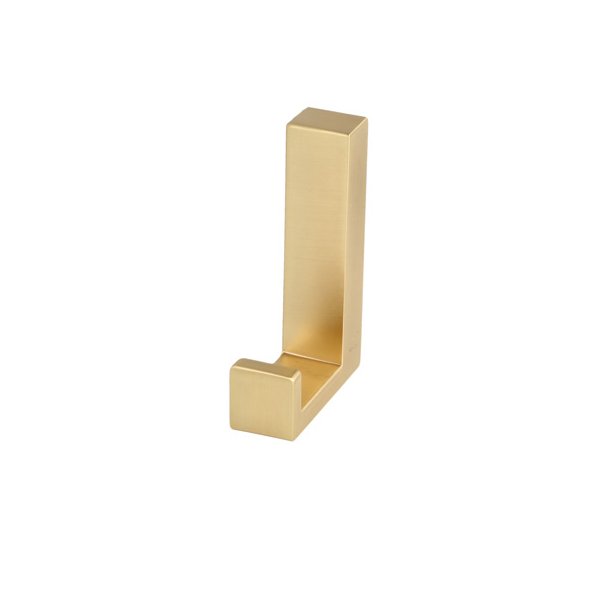 Knage "Facet" - B�rstet Messing - 1 Krog