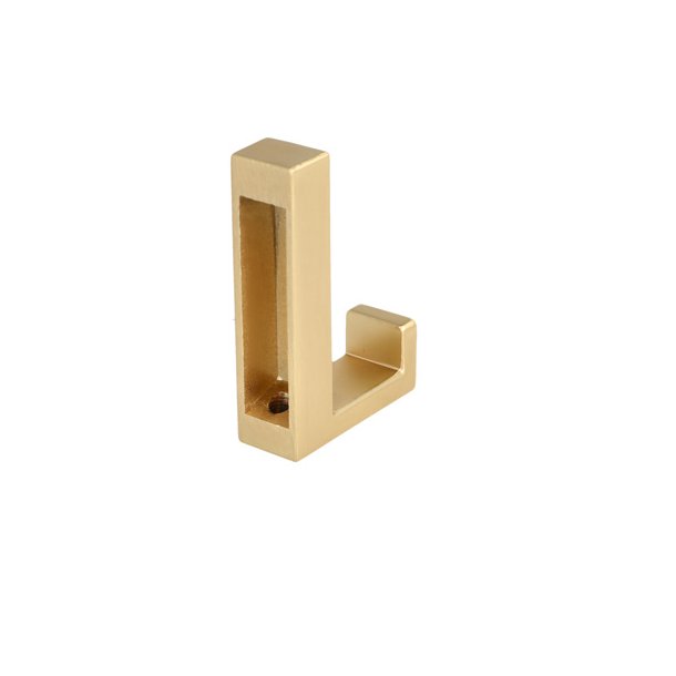 Knage "Facet" - B�rstet Messing - 1 Krog