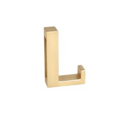 Knage "Facet" - B�rstet Messing - 1 Krog