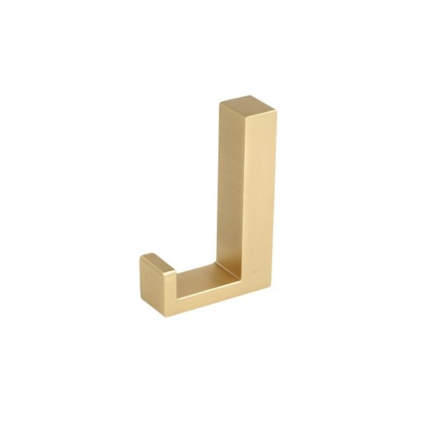Knage "Facet" - B�rstet Messing - 1 Krog